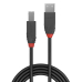 Cablu Lindy USB A-USB B Anthra  1m negru