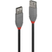 Cablu Lindy 0.5m USB 2.0 Type A Ext Anth LY-36701