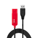 Cablu Lindy 12m USB 2.0 Active Extension LY-42782