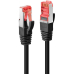 Cablu Lindy 3m Cat.6 S/FTP Network Black LY-47780 Cablu Lindy 3m Cat.6 S/FTP Network Black LY-47780