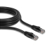 Cablu Lindy 1m Cat.6 U/UTP, Black LY-48077