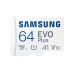Card memorie Samsung MICROSDXC EVO PLUS 64GB CL10 UHS1 W/AD MB-MC64KA/EU