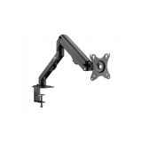 Suport de birou pentru monitor, brat dubla articulatie, 17 - 27 inch, Negru, Maclean MC-906 