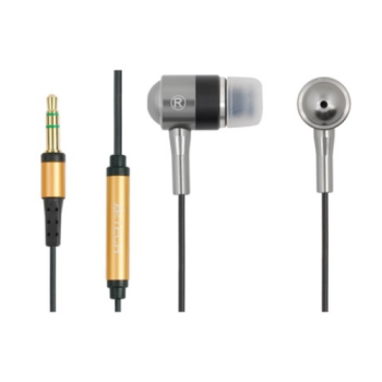 CASTI A4tech, Metallic, cu fir, intraauriculare, utilizare MP3, smartphone (doar audio), microfon nu, conectare prin Jack 3.5 mm, argintiu, MK-650-SL, (timbru verde 0.18 lei) 