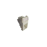 Molex Premise Networks Conector inclinat, 1xRJ45 UTP cat.5e, 22.5x45 PowerCat, alb, (compatibil Legrand Mosaic) - Molex MLG-00028-02 