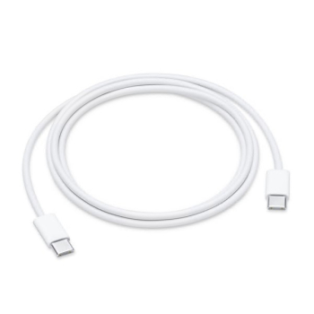 CABLU alimentare si date smartphone Apple, USB Type-C (T) la USB Type-C (T), cauciuc, lungime 1 m, alb, mm093zm/a (timbru verde 0.08 lei) 