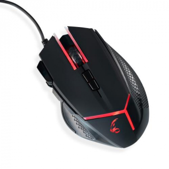 MediaRange Gaming Series Corded 9-button optical gaming mouse with weight management system MRGS200 (timbru verde 0.18 lei) 