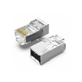 Mufa RJ-45 FTP Vention, Cat. 5e, 50 buc per set, transparent, 