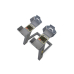 Iron Master Gantera Reglabila Mx-55 4.5kg-24.9kg 