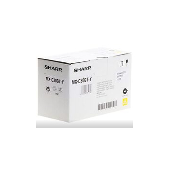 Toner Original Sharp Yellow,MXC30GTY, pentru MXC250|MXC300|MXC301|MXC303|MXC304, 6K, incl.TV 1.2 RON, MXC30GTY 
