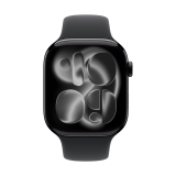 46MM BLACK SPORT BAND - M/L/.