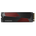 SSD PCIE G4 M.2 NVME 4TB W/HS/990 PRO MZ-V9P4T0GW SAMSUNG MZ-V9P4T0GW 