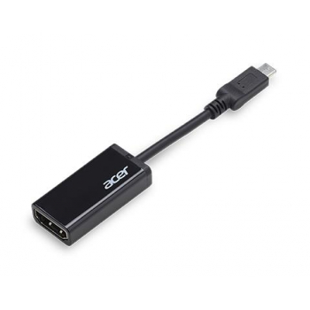 ACER USB TYPE C TO VGA ADAPTER FOR NOTEBOOKS & 2-IN-1S (BLACK)