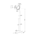 Neomounts NM Tablet Floor Stand FL15-625BL1 11  