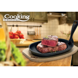 Heinner PLATOU SERV FONTA OVAL 24X14CM,BAZA LEMN HR-YT-995