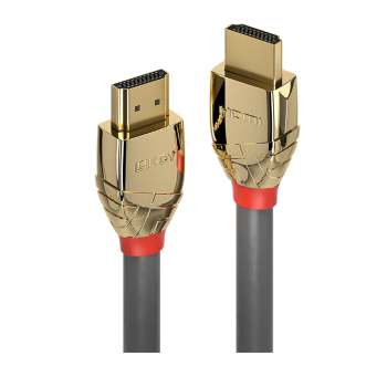 Cablu Lindy HDMI High Speed, 2m, Gold LY-37862