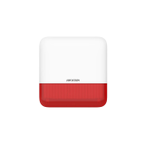 Sirena wireless AX PRO de exterior cu flash, led Rosu, 868Mhz - HIKVISION DS-PS1-E-WE-R  