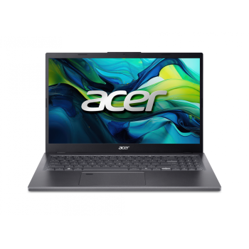 Laptop Acer 15.6'' Aspire 15 A15-41M, FHD IPS, Procesor AMD Ryzen 5 8640HS (16M Cache, up to 4.90 GHz), 16GB DDR5, 512GB SSD, AMD Radeon 760M, No OS, Steel Gray NX.KXAEX.00E