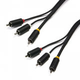 Cablu SERIOUX 3X RCA M - 3X RCA M CABLE 1.5M SRXC-AV1.5M20