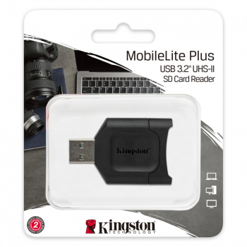 Cititor carduri Kingston MOBILE LITE PLUS USB 3.1/MICROSDHC/SDXC UHS-II CARDREADER MLPM   