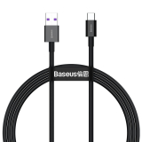 Cablu Baseus Type-C 66W, 1m, negru CATYS-01