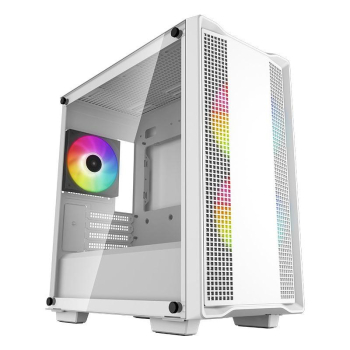CARCASE DeepCool CC360 ARGB WH Middle Tower mATX, USB3.0xxxx1, USB2.0xxxx1, Audioxxxx1, alb, R-CC360-WHAPM3-G-1 (timbru verde 0.24 lei) 