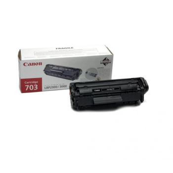 Cartus Toner Canon CRG-703 Black 2500 Pagini for LBP 2900, LBP 3000 CR7616A005AA