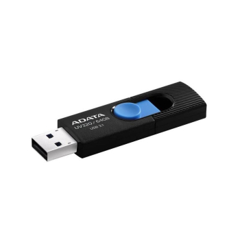 Memorie USB ADATA UV320 64GB USB 3.1 black and blue AUV320-64G-RBKBL