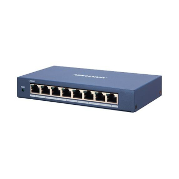 Switch 8 porturi Gigabit, SMART Management - HIKVISION DS-3E1508-EI  