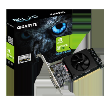 Placa video Gigabyte VGA GB GeForce GT710 2GB DDR5 N710D5-2GL