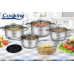 Heinner SET GATIT INOX 10 PIESE, MADELINE HR-MSF-8178