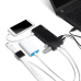 TP-LINK UH720/7 PORT USB 3.0 HUB W/ 2 PORTS 