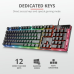 Tastatura Trust GXT 835 Azor cu fir, ng TR-23651