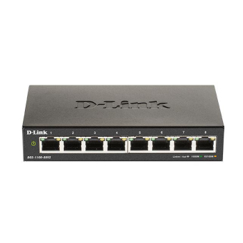 Switch SWT 8*GBIT POE D-LINK DGS-1100-08PV2 