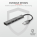 USB Hub Trust Halyx 4xUSB 2.0, alm TR-23786