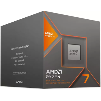 Procesor AMD RYZEN 7 8700G AI 5.10GHZ 8 CORE SKT AM5 24MB 65W 780M RADEON BOX 100-100001236BOX