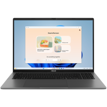Laptop ASUS 16'' Vivobook S16 M3607HA, WUXGA 144Hz, Procesor AMD Ryzen 7 260 (16M Cache, up to 5.10 GHz), 16GB DDR5, 1TB SSD, AMD Radeon 780M, No OS, Matte Gray M3607HA-RP007