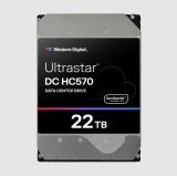 Western Digital ULTRASTAR DC HC570 22TB 3.5SATA/512MB 7200RPM 512E SE NP3 DC 0F48155
