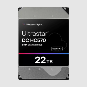 Western Digital ULTRASTAR DC HC570 22TB 3.5SATA/512MB 7200RPM 512E SE NP3 DC 0F48155