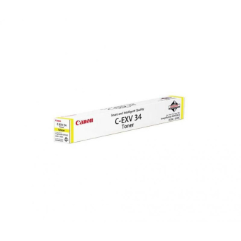 Cartus Toner Canon C-EXV34 Yellow 19000 Pagini for IR Advance C2020L/2030L CF3785B002AA
