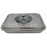 Vanora TAVA CUPTOR CU CAPAC, INOX ,35x26x7 CM VN-FM-SS3627