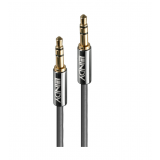 Lindy Cablu Audio 3.5mm, 2m, Cromo Line LY-35322