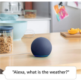 Boxa Amazon Echo Dot 5, with Alexa, Blue B09B93ZDG4