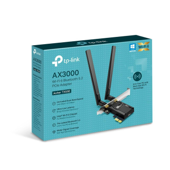 Adaptor Wireless TP-LINK AX3000 WI-FI 6 PCIE ADAPTER/DUAL-BAND WITH BLUETOOTH ARCHER TX55E   