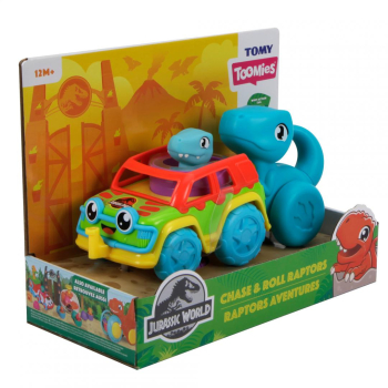 TOMY JURASSIC WORLD CHASE AND ROLL, AVENTURA T73251