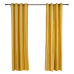 Heinner Set 2 draperii catifea 140x270 cm - Galb HR-VDR140-YLW