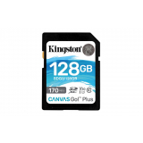 Card memorie Kingston 128GB SDXC CANVAS GO PLUS 170R/C10 UHS-I U3 V30 SDG3/128GB