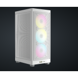 Carcasa Corsair CR iCUE 2000D AIRFLOW RGB MINI-ITX WH CC-9011247-WW