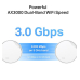 Router TP-LINK DECO X50-POE AX3000 MESH 3PK DECO X50-POE(3PK)   