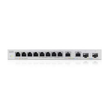 ZYXEL XGS1010-12 RJ45PORT SWITCH 2SFP+ XGS1010-12-ZZ0102F